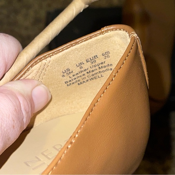 Naturalizer Womens Maxwell Brown Ballet Flats Shoes Size 8.5 Medium New - Picture 7 of 7